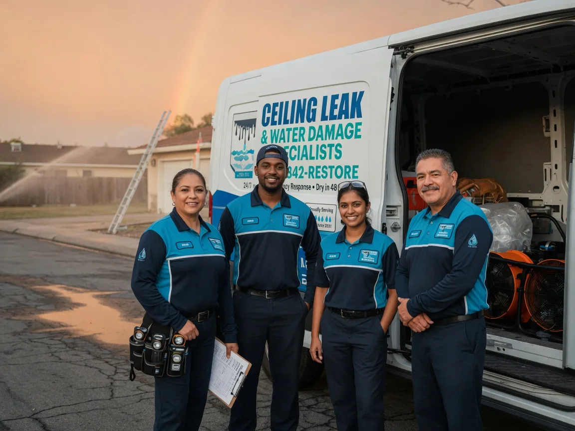 Ceiling Leak Cleanup company in Cromwell, MN