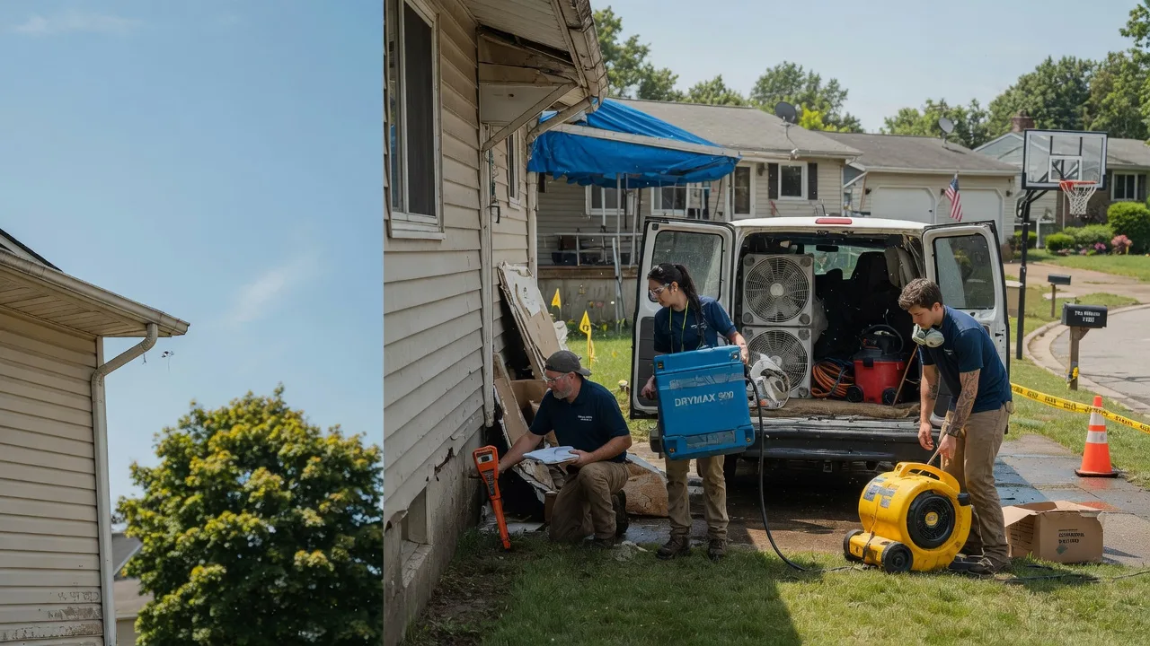 Ceiling Leak Cleanup in Cromwell, MN near me